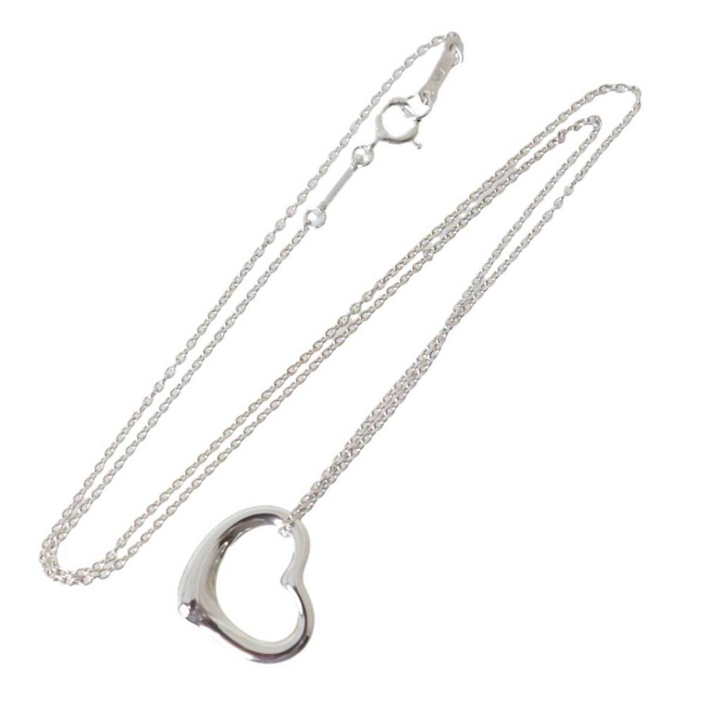 Tiffany & Co. Heart Necklace, Sv925 Sterling Silver, Neck Circumference: Appr... - Picture 2 of 6
